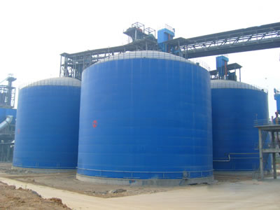 上城水泥钢板库改造